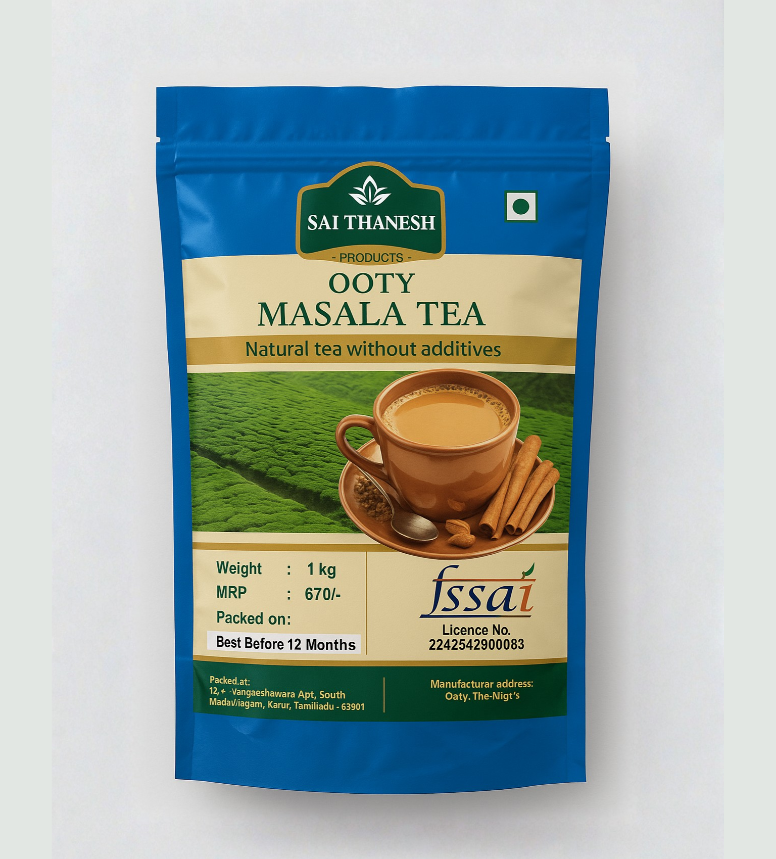 Ooty Masala Tea