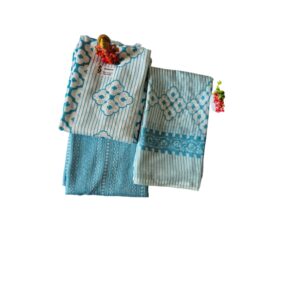 Cotton Blended two tone Chudithar